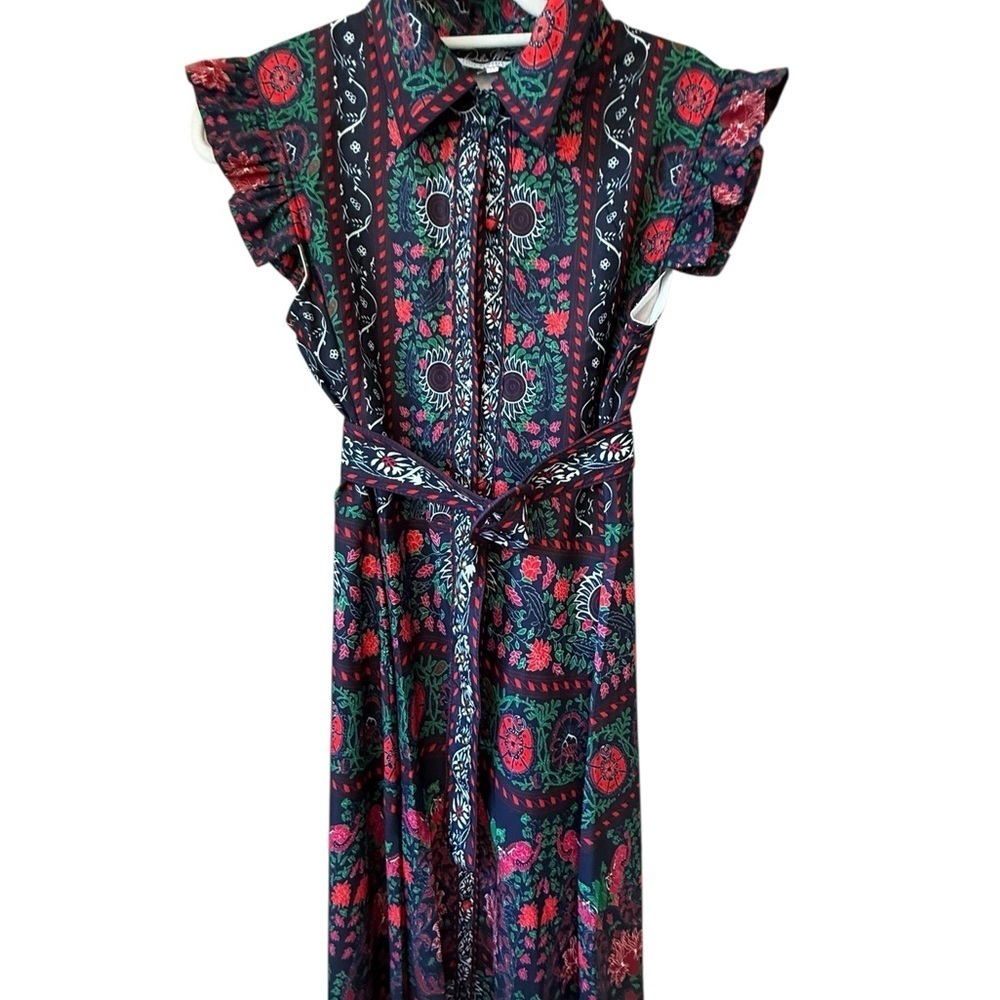 Elegant Multicolor Maxi Dress - Picture 4 of 6